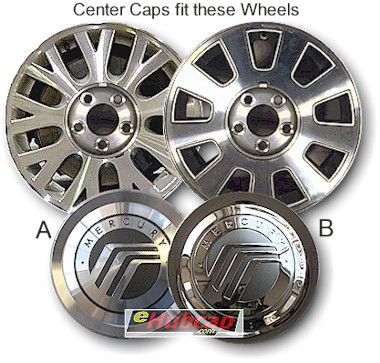 2003 mercury grand marquis center hub cap